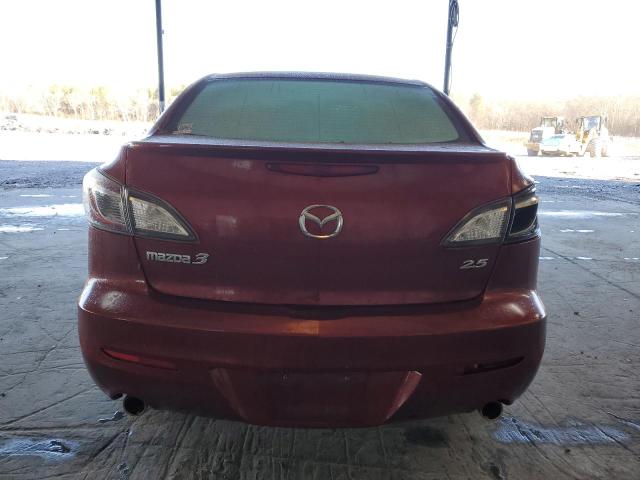 JM1BL1S51A1329090 - 2010 MAZDA 3 S RED photo 6