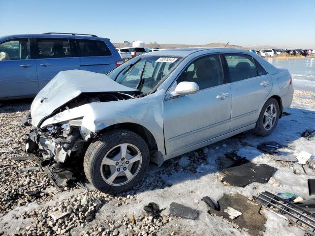 JHMCN36467C002207 - 2007 HONDA ACCORD HYBRID SILVER photo 1