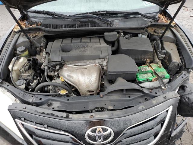 4T1BF3EK6BU708859 - 2011 TOYOTA CAMRY BASE BLACK photo 11