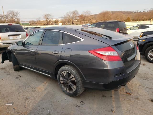 5J6TF2H58FL002667 - 2015 HONDA CROSSTOUR EXL GRAY photo 2