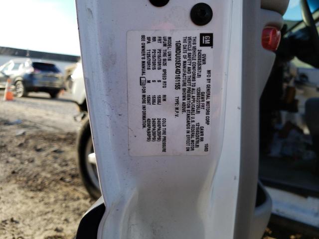 1GMDU03EX4D161155 - 2004 PONTIAC MONTANA WHITE photo 13