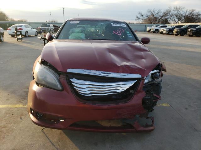 1C3CCBBB4EN152358 - 2014 CHRYSLER 200 TOURING RED photo 5