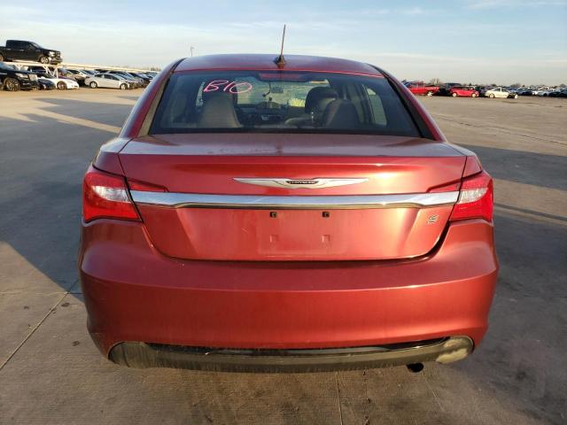 1C3CCBBB4EN152358 - 2014 CHRYSLER 200 TOURING RED photo 6