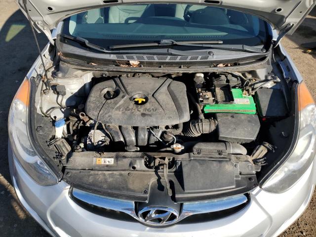 5NPDH4AE2DH361931 - 2013 HYUNDAI ELANTRA GLS SILVER photo 11