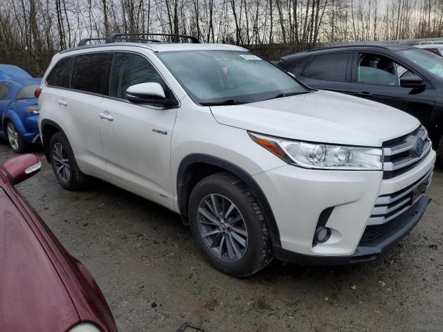 5TDJGRFH7HS022278 - 2017 TOYOTA HIGHLANDER HYBRID WHITE photo 4