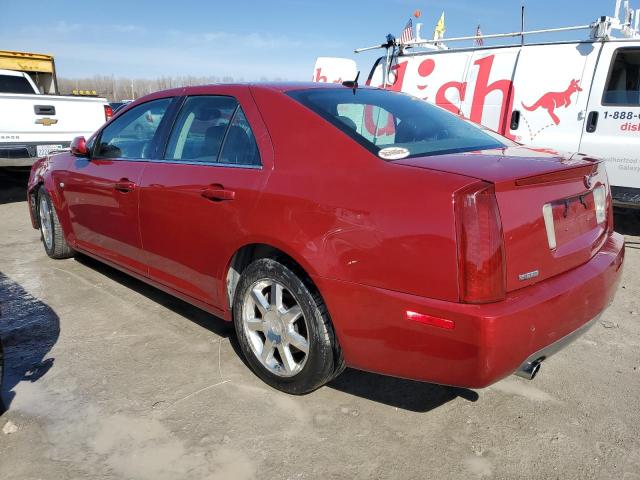 1G6DC67A950132792 - 2005 CADILLAC STS MAROON photo 2