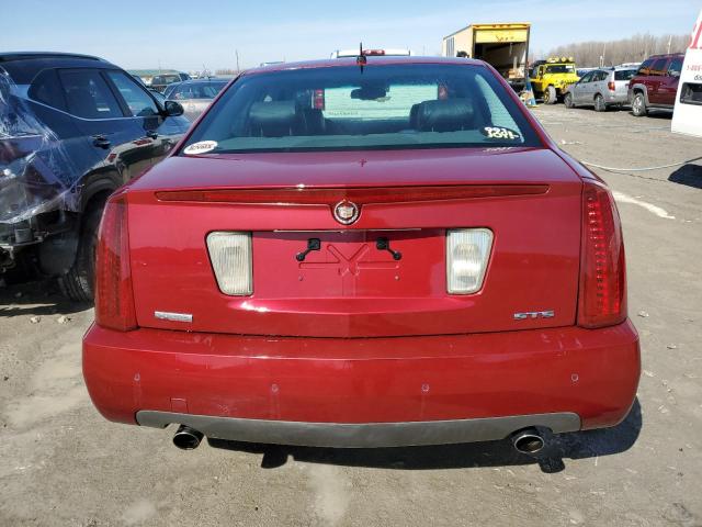 1G6DC67A950132792 - 2005 CADILLAC STS MAROON photo 6