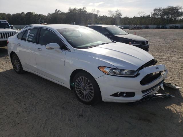 3FA6P0K97ER276769 - 2014 FORD FUSION TITANIUM WHITE photo 4