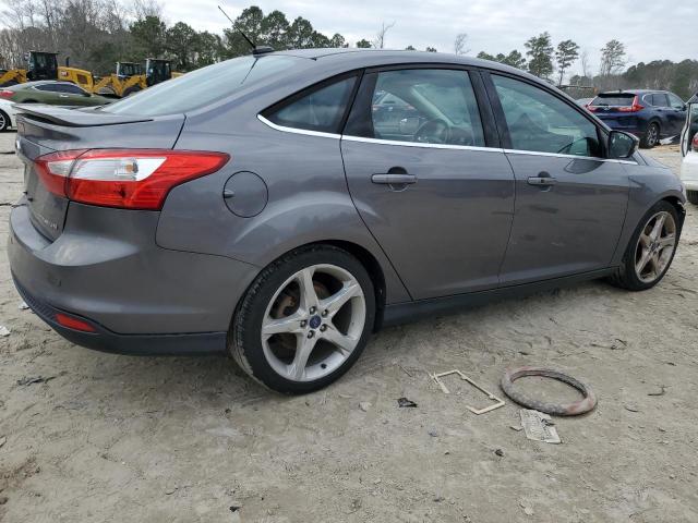 1FAHP3J23CL182284 - 2012 FORD FOCUS TITANIUM GRAY photo 3