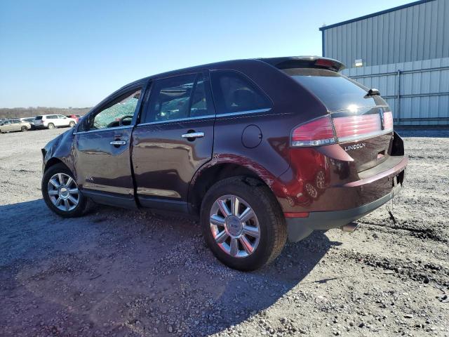 2LMDU68C09BJ13854 - 2009 LINCOLN MKX BURGUNDY photo 2