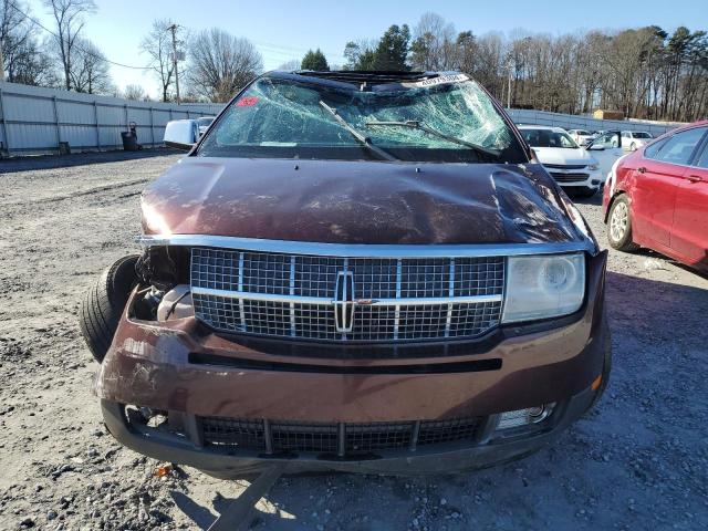 2LMDU68C09BJ13854 - 2009 LINCOLN MKX BURGUNDY photo 5