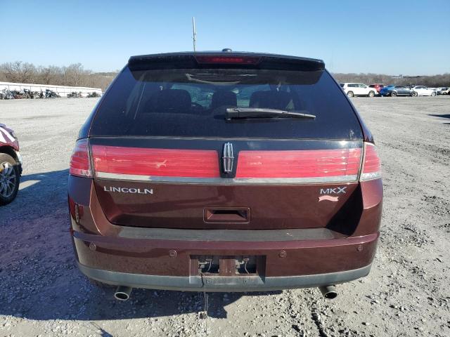 2LMDU68C09BJ13854 - 2009 LINCOLN MKX BURGUNDY photo 6