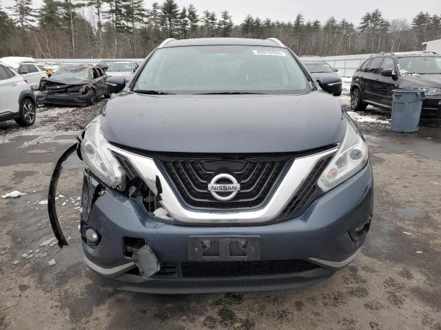 5N1AZ2MH8FN206339 - 2015 NISSAN MURANO S GRAY photo 5