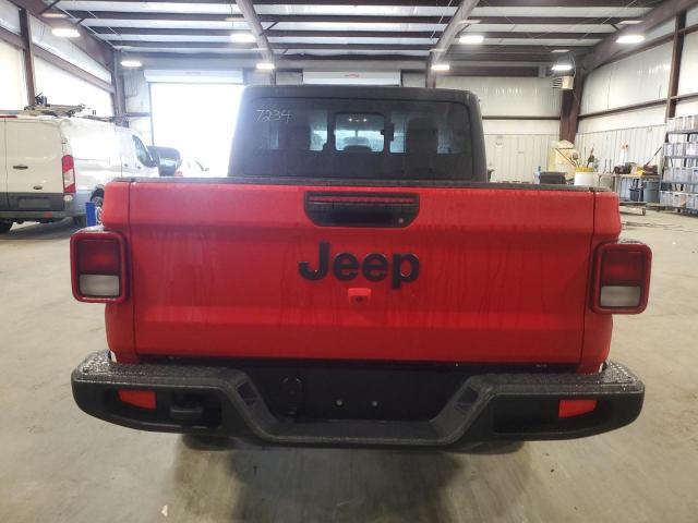 1C6HJTAGXPL527234 - 2023 JEEP GLADIATOR SPORT RED photo 6