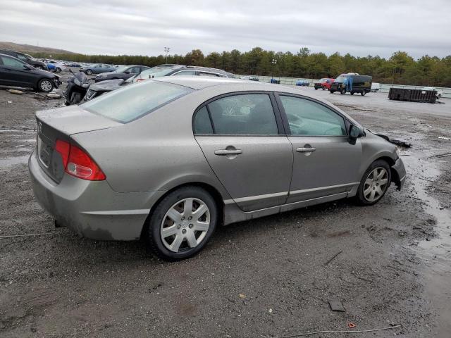 1HGFA16576L117759 - 2006 HONDA CIVIC LX GRAY photo 3