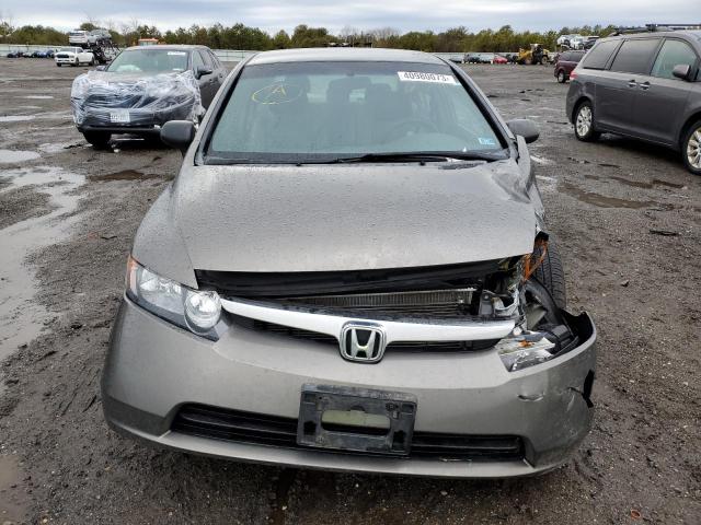 1HGFA16576L117759 - 2006 HONDA CIVIC LX GRAY photo 5