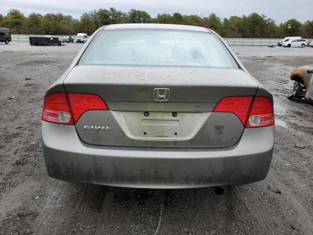 1HGFA16576L117759 - 2006 HONDA CIVIC LX GRAY photo 6