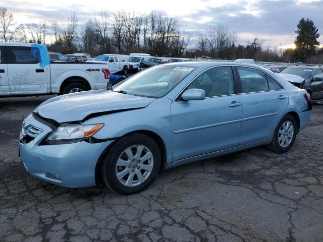 4T1BE46K49U915123 - 2009 TOYOTA CAMRY BASE BLUE photo 1