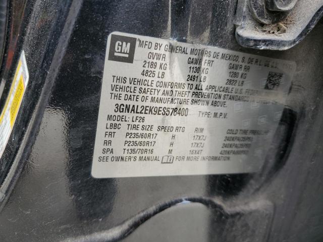 3GNAL2EK9ES578400 - 2014 CHEVROLET CAPTIVA LS 黑色 照片 13