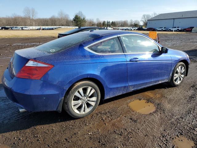 1HGCS1B84AA005327 - 2010 HONDA ACCORD EXL BLUE photo 3