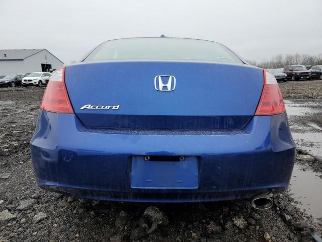 1HGCS1B84AA005327 - 2010 HONDA ACCORD EXL BLUE photo 6