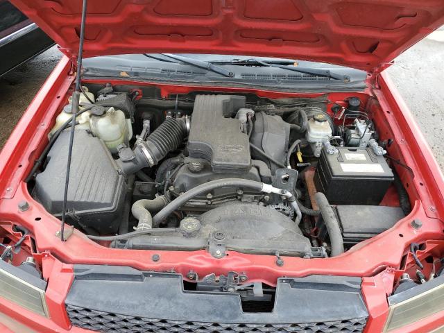 1GCCS148768265859 - 2006 CHEVROLET COLORADO RED photo 11