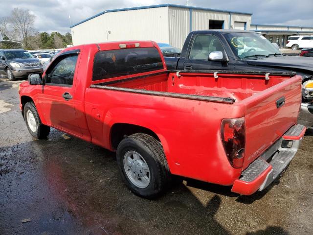 1GCCS148768265859 - 2006 CHEVROLET COLORADO RED photo 2