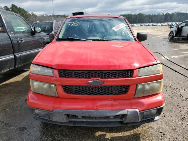 1GCCS148768265859 - 2006 CHEVROLET COLORADO RED photo 5