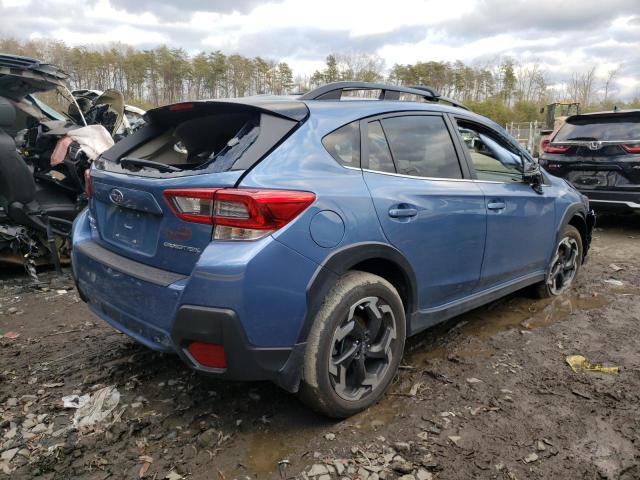 JF2GTHNC5NH268270 - 2022 SUBARU CROSSTREK LIMITED BLUE photo 3