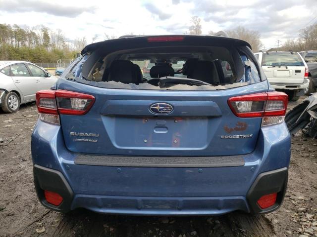 JF2GTHNC5NH268270 - 2022 SUBARU CROSSTREK LIMITED BLUE photo 6