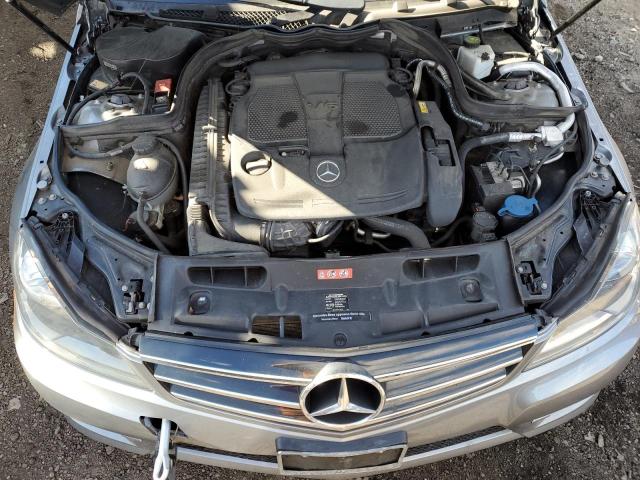 WDDGF8AB4ER320250 - 2014 MERCEDES-BENZ C 300 4MATIC GRAY photo 11