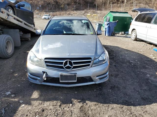 WDDGF8AB4ER320250 - 2014 MERCEDES-BENZ C 300 4MATIC GRAY photo 5