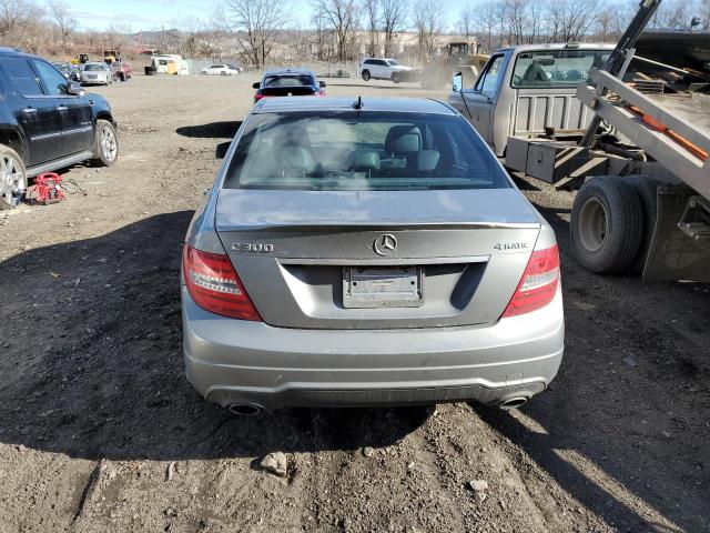 WDDGF8AB4ER320250 - 2014 MERCEDES-BENZ C 300 4MATIC GRAY photo 6