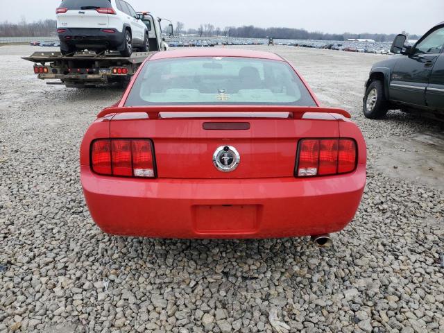 1ZVFT80N665229156 - 2006 FORD MUSTANG RED photo 6