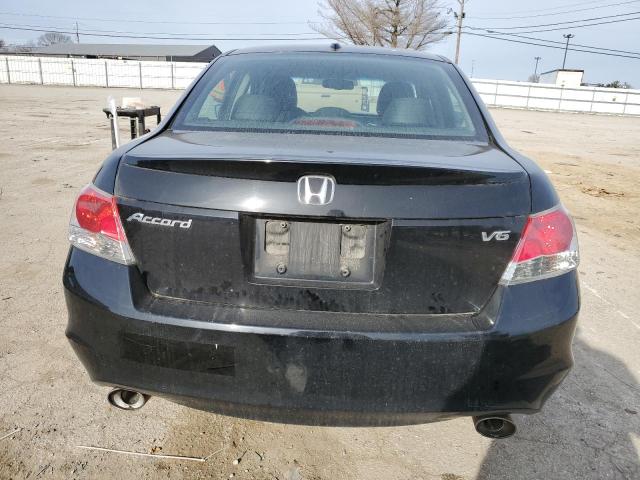 1HGCP36819A040507 - 2009 HONDA ACCORD EXL BLACK photo 6