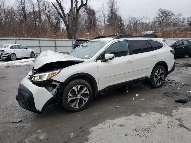 4S4BTANC3L3138736 - 2020 SUBARU OUTBACK LIMITED WHITE photo 1