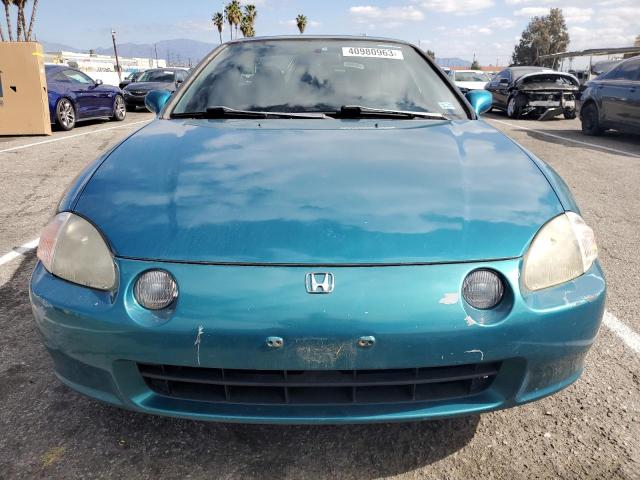 JHMEG1241SS005429 - 1995 HONDA CIVIC DEL SOL S TEAL photo 5