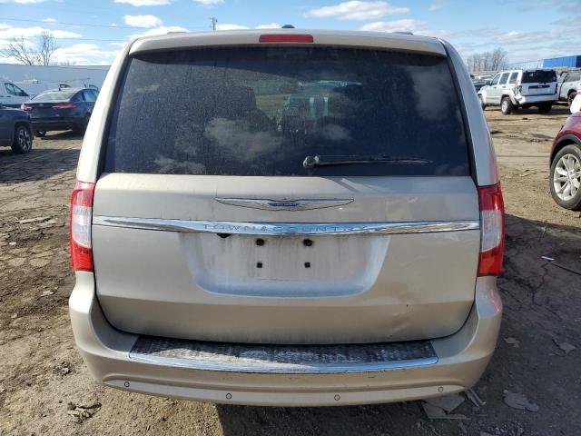 2C4RC1CG6CR361885 - 2012 CHRYSLER TOWN & COU TOURING L BEIGE photo 6