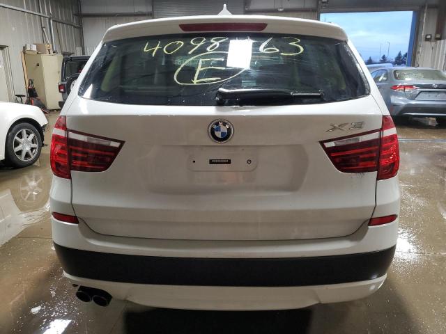 5UXWX9C52D0A25264 - 2013 BMW X3 XDRIVE28I WHITE photo 6