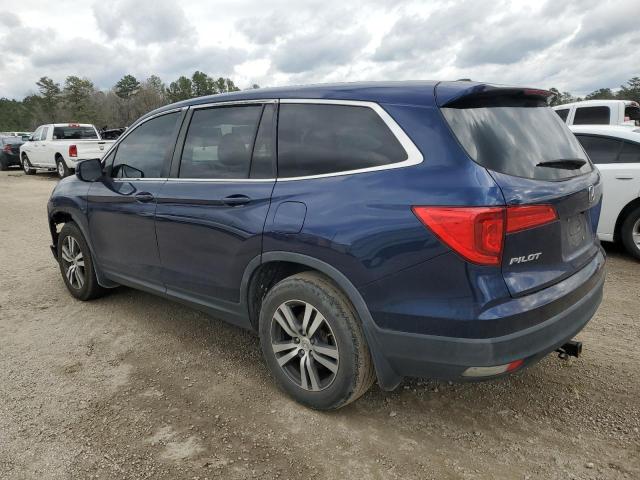 5FNYF5H3XHB020511 - 2017 HONDA PILOT EX BLUE photo 2