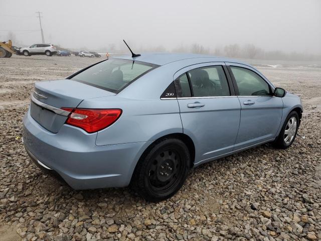 1C3CCBAB7EN211498 - 2014 CHRYSLER 200 LX BLUE photo 3