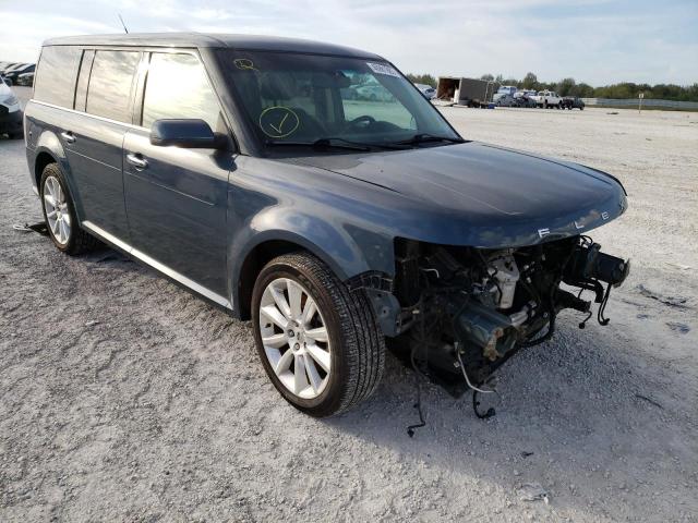 2FMGK5D84GBA02988 - 2016 FORD FLEX LIMITED BLUE photo 4