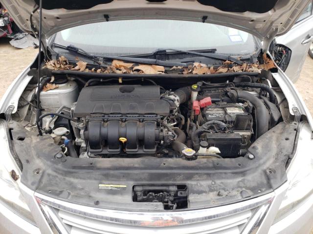 3N1AB7AP5FY333766 - 2015 NISSAN SENTRA S GRAY photo 11