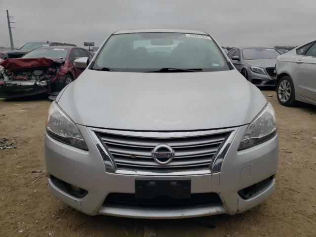 3N1AB7AP5FY333766 - 2015 NISSAN SENTRA S GRAY photo 5