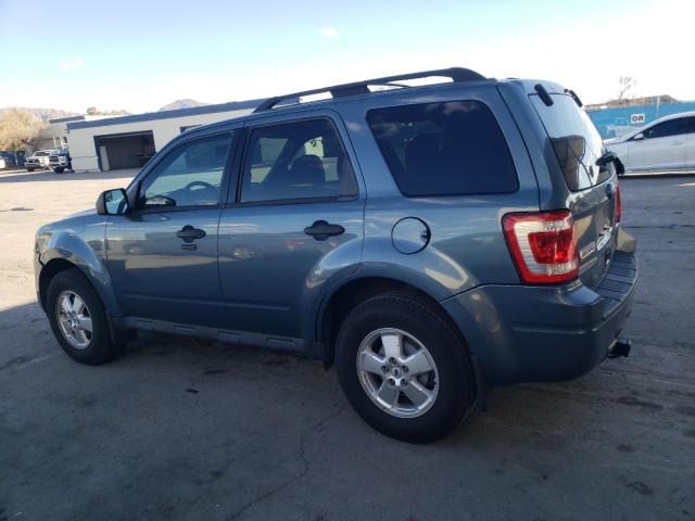 1FMCU0DG7BKB46634 - 2011 FORD ESCAPE XLT BLUE photo 2