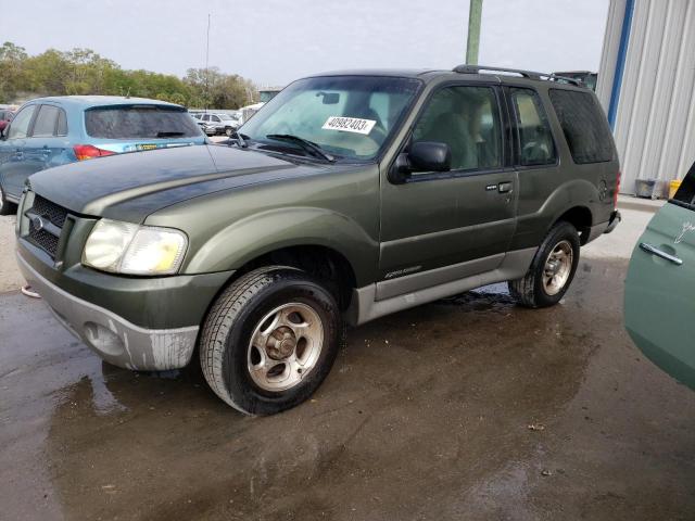 1FMYU60E21UC87501 - 2001 FORD EXPLORER SPORT GREEN photo 1