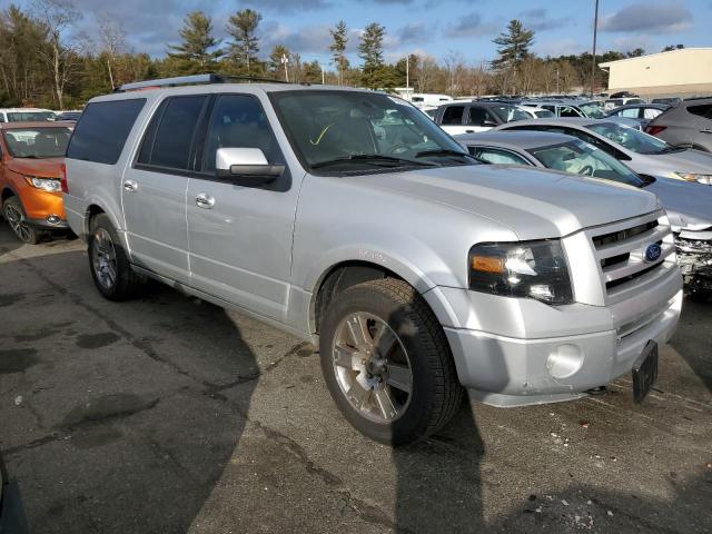 1FMJK2A59AEB71317 - 2010 FORD EXPEDITION EL LIMITED SILVER photo 4