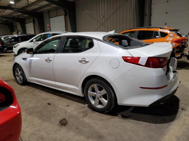 KNAGM4A71F5664242 - 2015 KIA OPTIMA LX WHITE photo 2