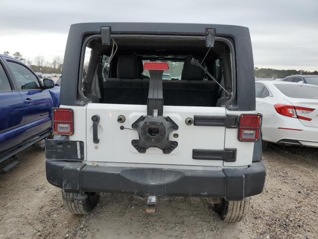 1C4BJWDG2CL121762 - 2012 JEEP WRANGLER U SPORT თეთრი ფოტო 6
