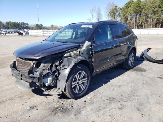 1GNKRHKD6HJ289850 - 2017 CHEVROLET TRAVERSE LT BROWN photo 1